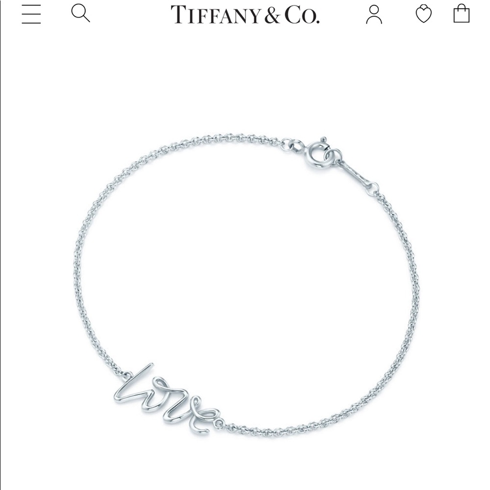 Tiffany Paloma Graffiti Love Bracelet